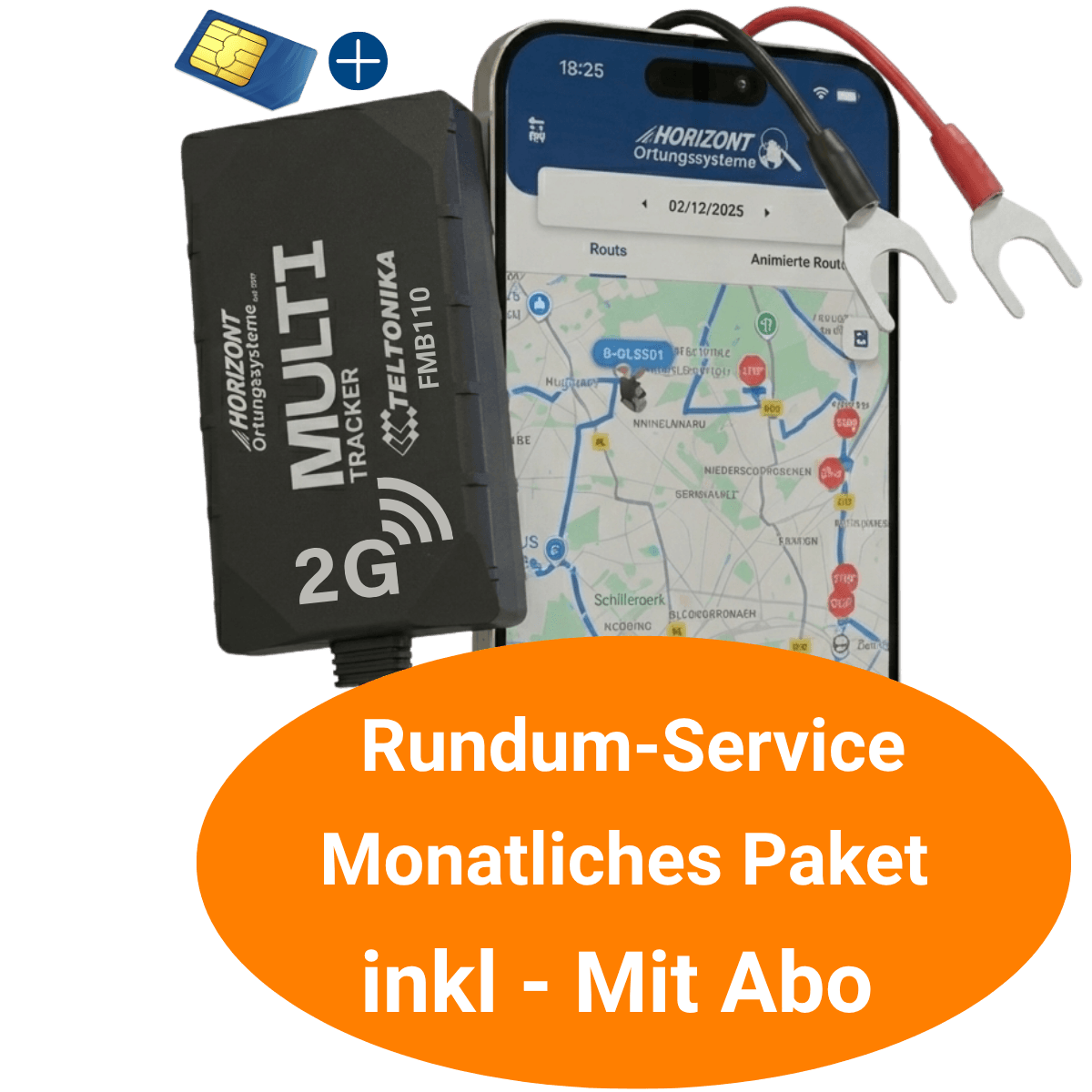 GPS Tracker 2G – Kompakt für PKW & LKW | Teltonika FMB110 - GPS Tracker für Fahrzeuge
