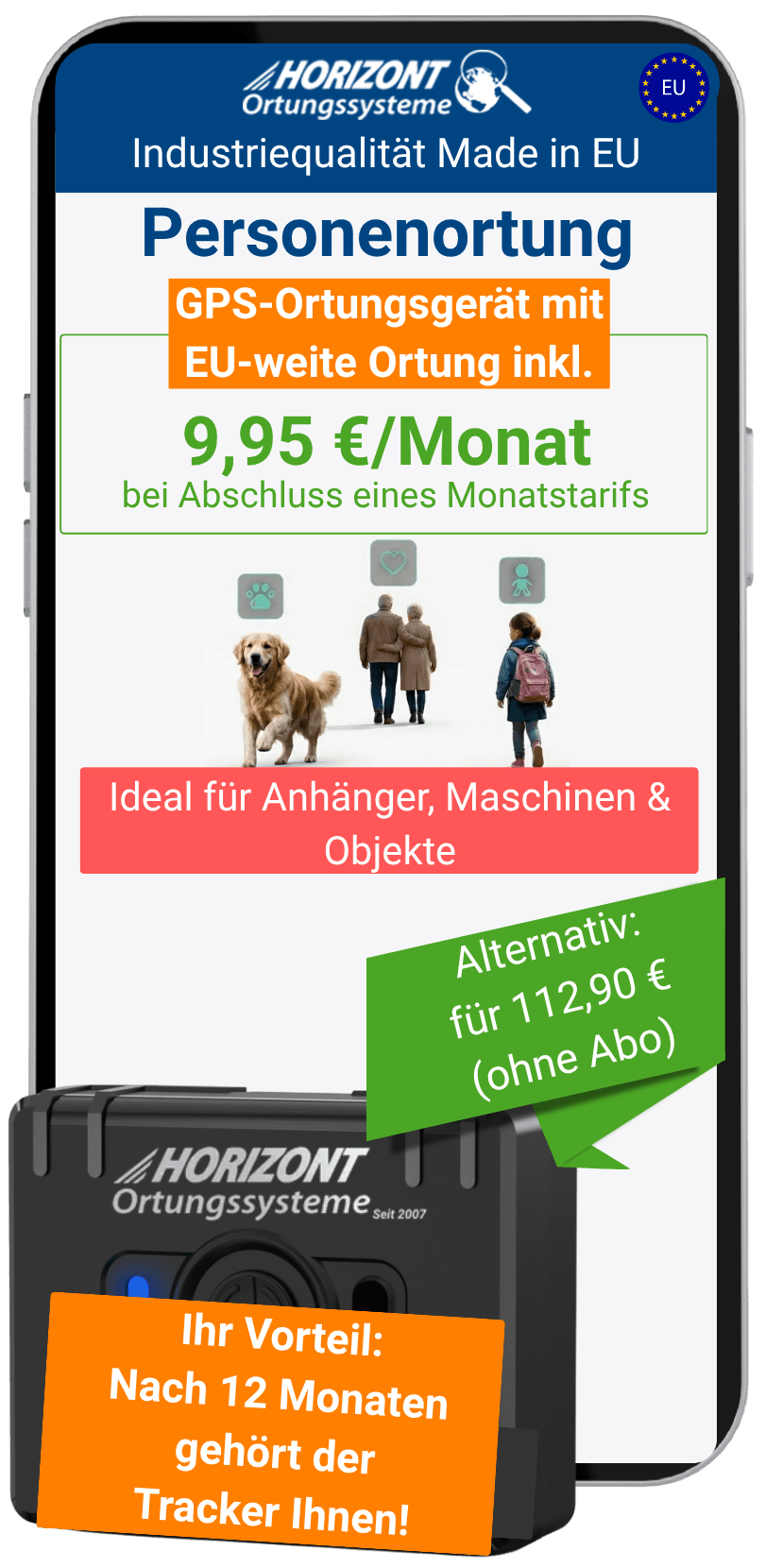 4G-Mobil GPS-Tracker