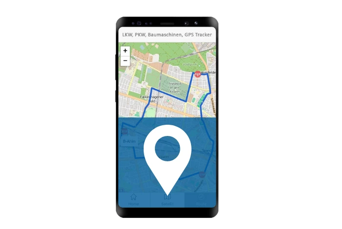 Profi KFZ Ortung - GPS Ortung Auto über Standort Ihrer Fahrzeuge informiert sein